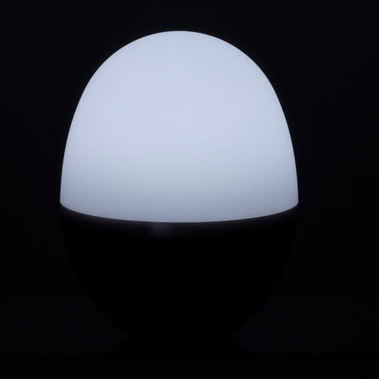 Gray Audio Dome Lighted Wireless Speaker with White Noise Sounds