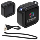 Black Aria IPX6 Waterproof Solar-Powered Wireless Speaker
