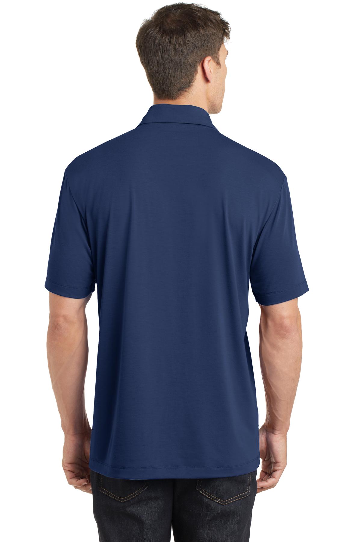 Estate Blue Port Authority Cotton Touch Performance Polo. K568