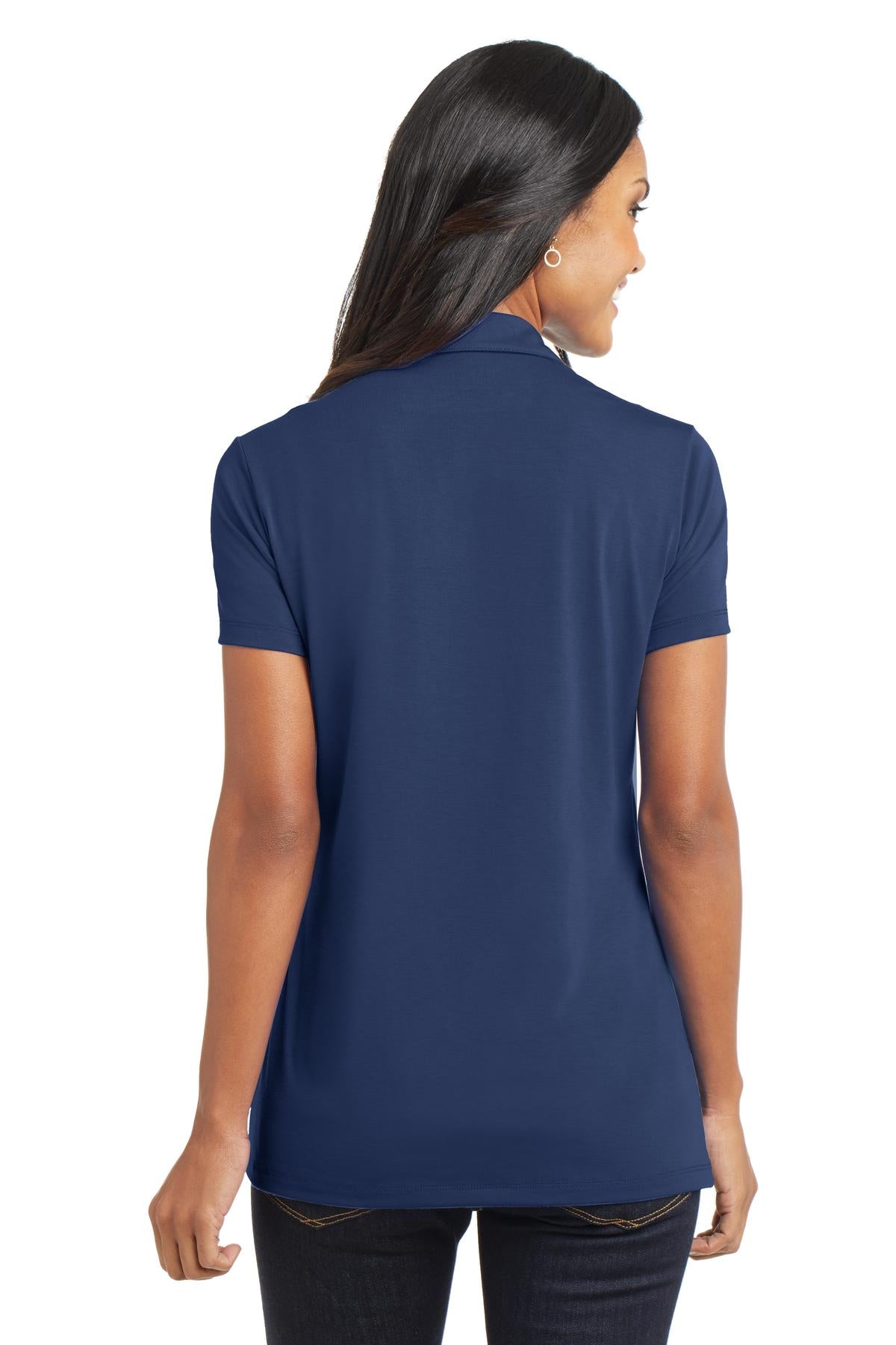 Estate Blue Port Authority Women's Cotton Touch Performance Polo. L568