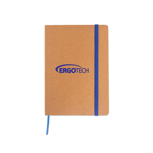 Natural Kraft Journal with Blue Strap