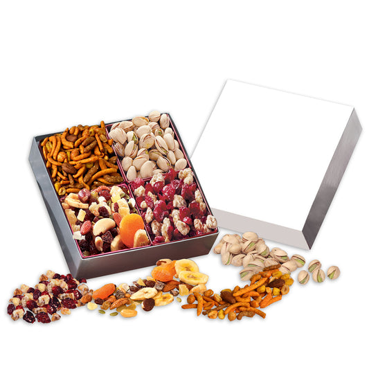 Full Color Gift Box with Gourmet Treats