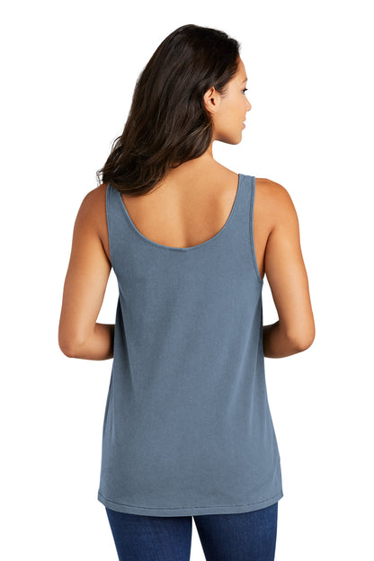 FadedDenim Port & Company Women's Beach Wash Garment-Dyed Tank LPC099TT