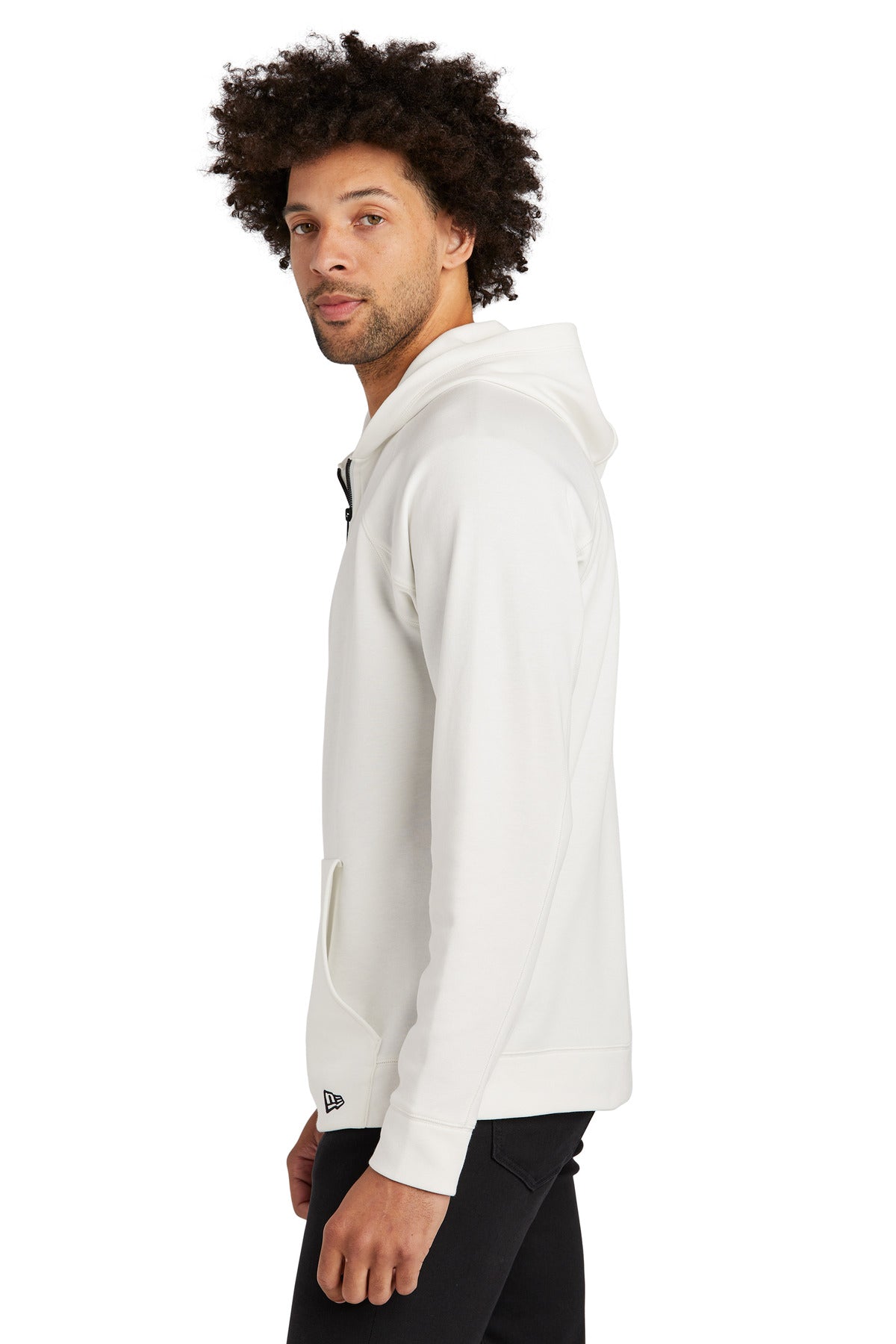 FanWhite New Era STS 1/4-Zip Hoodie NEA541