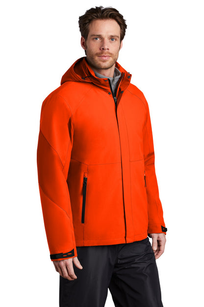 Fire Orange Port Authority Insulated Waterproof Tech Jacket J405