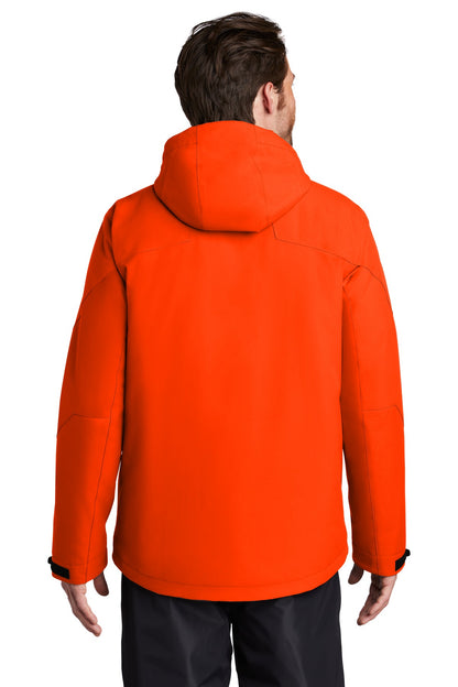 Fire Orange Port Authority Insulated Waterproof Tech Jacket J405