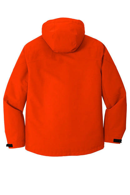 Fire Orange Port Authority Insulated Waterproof Tech Jacket J405
