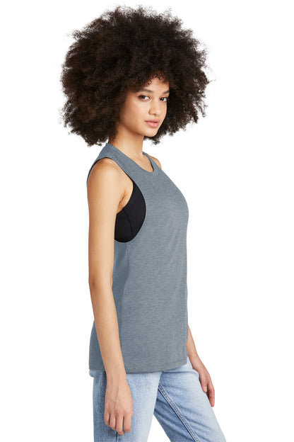 FlntBluHtr District Women's Perfect Tri Muscle Tank DT153