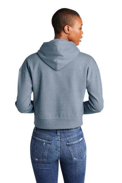FlntBluHtr District Women's V.I.T. Fleece Hoodie DT6101