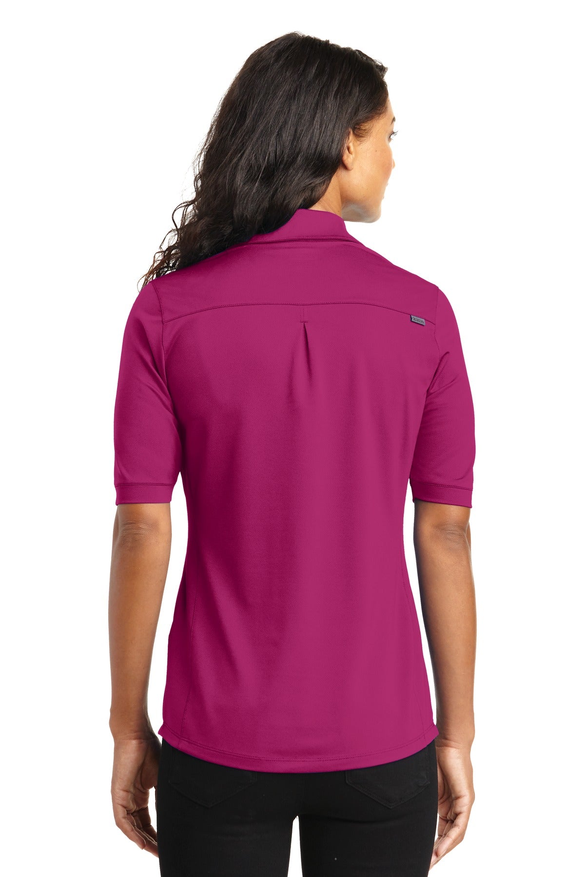 Flush Pink OGIO Women's Metro Polo. LOG130