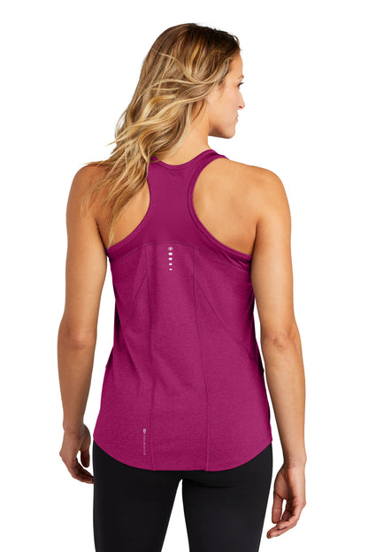 Flush Pink OGIO Women's Racerback Pulse Tank. LOE322