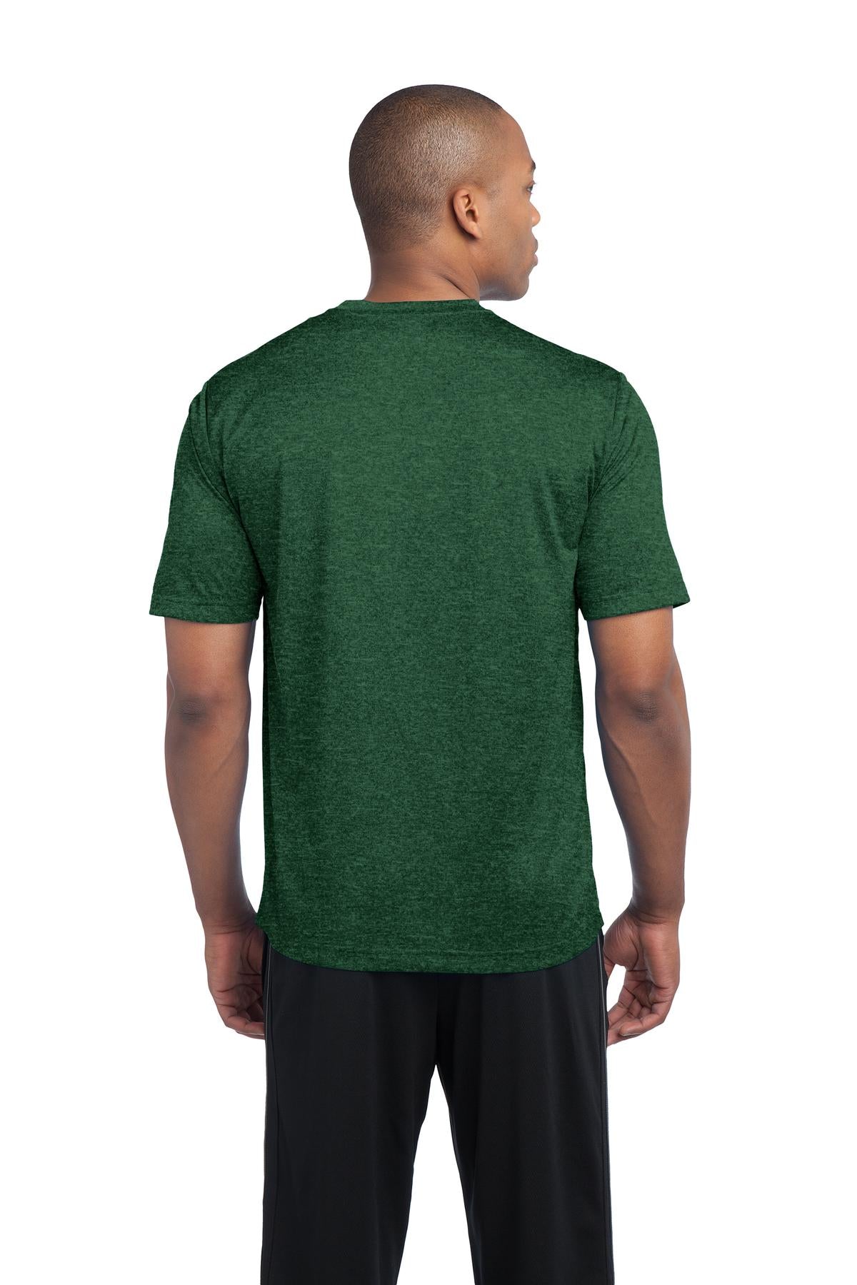 For Green Hthr Sport-Tek Tall Heather Contender Tee. TST360