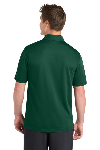 Forest Green Sport-Tek PosiCharge Active Textured Polo. ST690