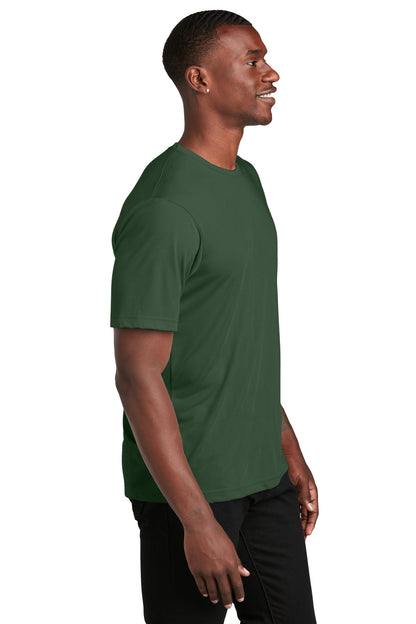 Forest Green Sport-Tek PosiCharge Competitor Cotton Touch Tee. ST450