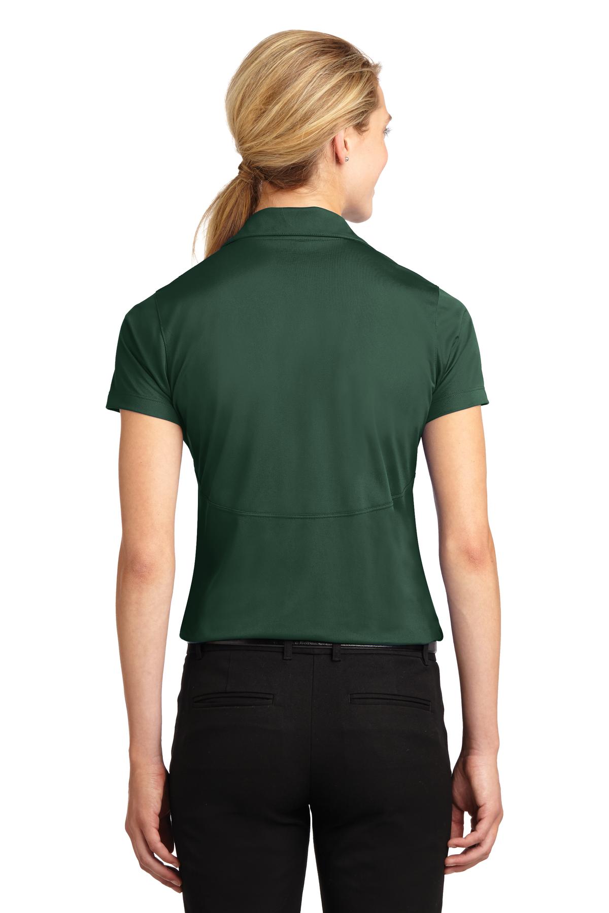 Forest Green Sport-Tek Women's Micropique Sport-Wick Polo. LST650