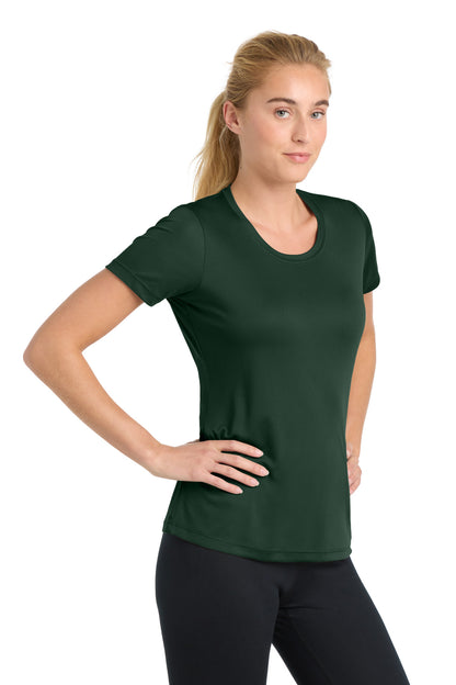 Forest Green Sport-Tek Women's PosiCharge Competitor Tee. LST350