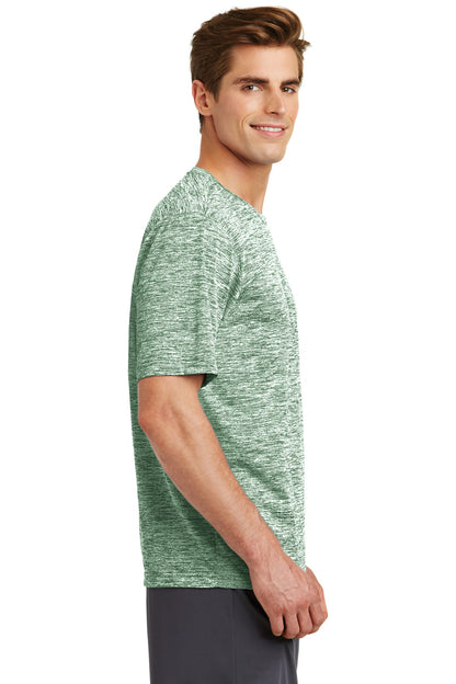 Forest Grn Ele Sport-Tek PosiCharge Electric Heather Tee. ST390