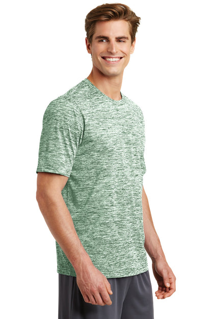 Forest Grn Ele Sport-Tek PosiCharge Electric Heather Tee. ST390