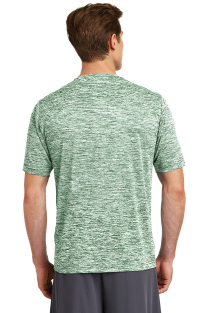 Forest Grn Ele Sport-Tek PosiCharge Electric Heather Tee. ST390
