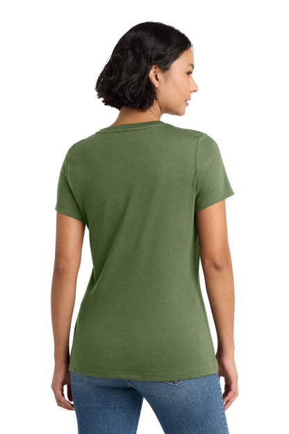 Fresh Fatigue District Women's Perfect Weight Tee. DM104L