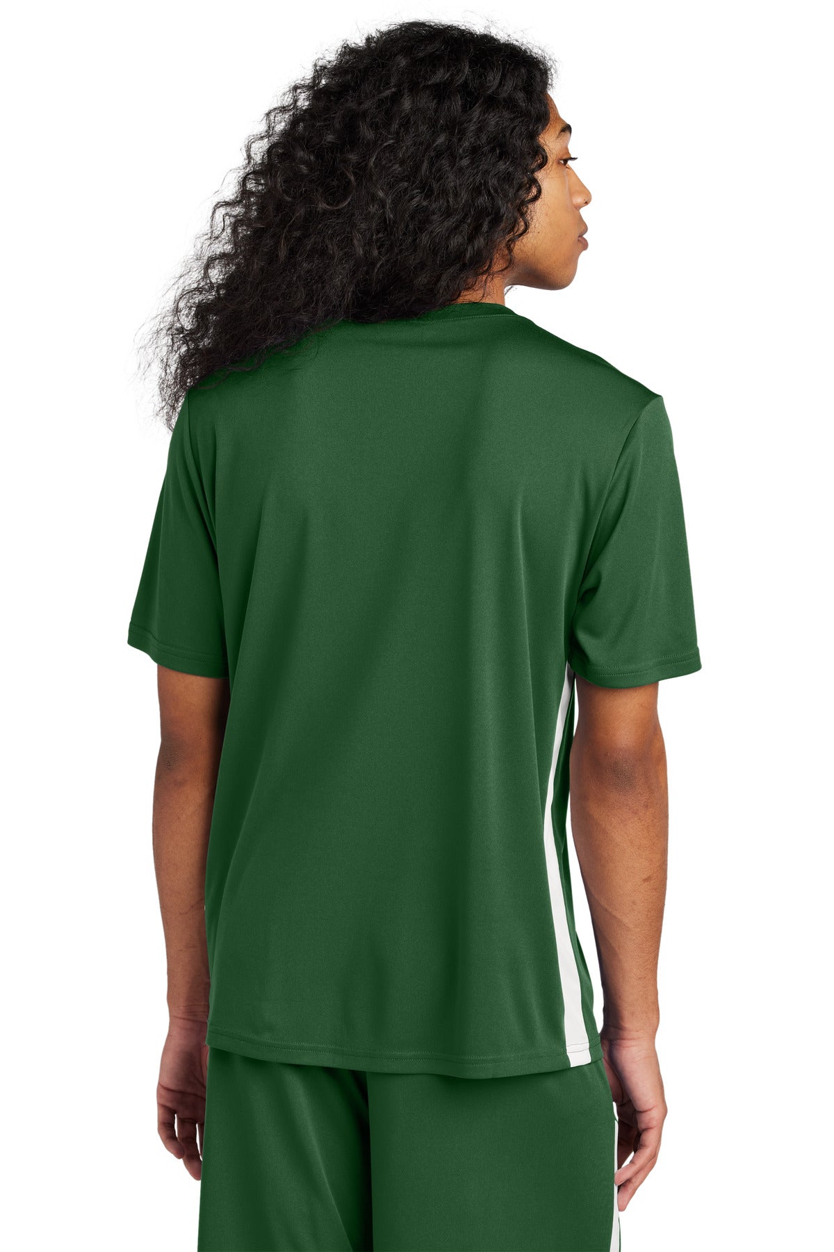 FrGn/White Sport-Tek Competitor United V-Neck ST101