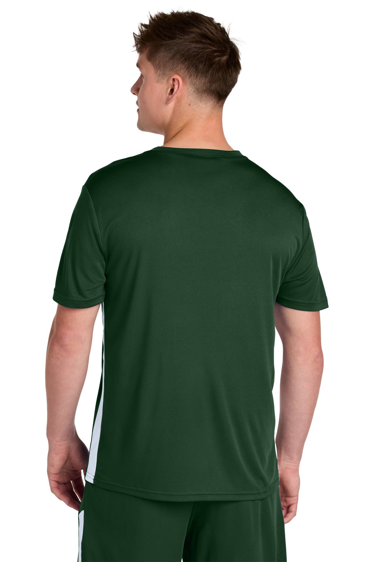 FrGn/White Sport-Tek Competitor United V-Neck ST101