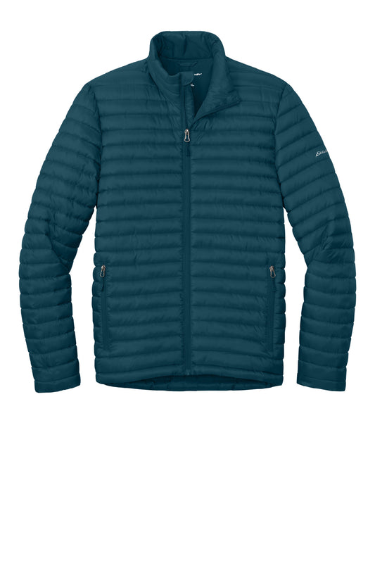 Front View of AdrBlue Eddie Bauer Packable Quilted Full-Zip EB514