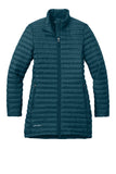 Front View of AdrBlue Eddie Bauer Women's Packable Quilted Full-Zip EB515