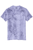 Front View of Amethyst Comfort Colors Heavyweight Color Blast Tee 1745