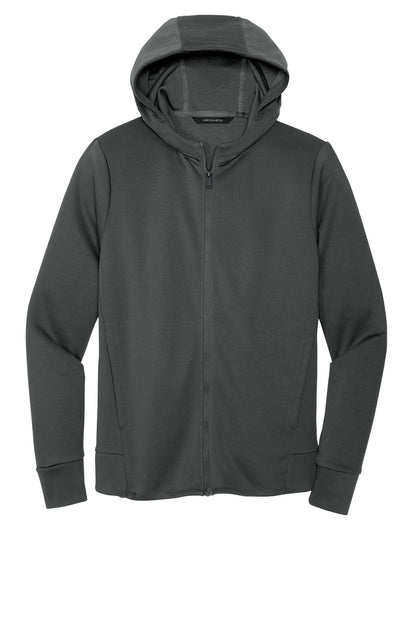Front View of AnchorGrey Mercer+Mettle Double-Knit Full-Zip Hoodie MM3002