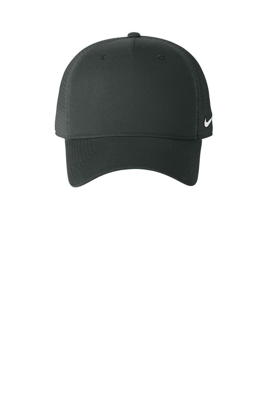 Front View of Anth/Anth Nike Snapback Mesh Trucker Cap NKFN9893