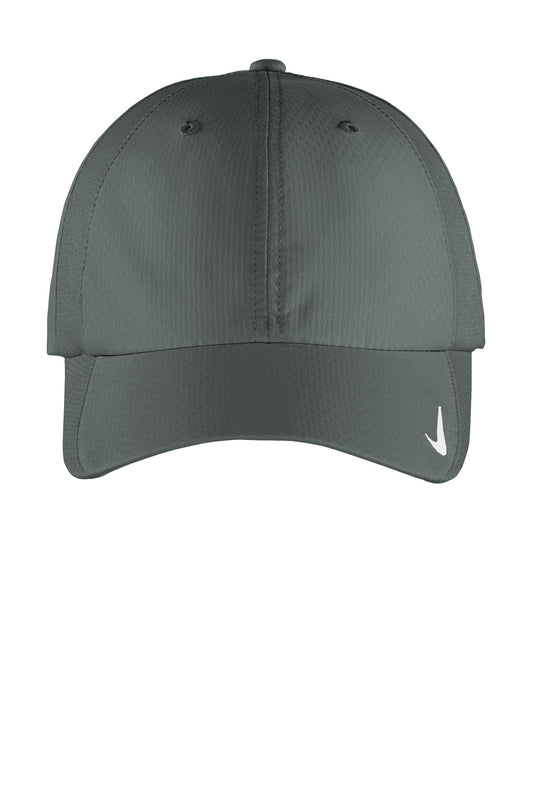 Front View of Anthracite Nike Sphere Performance Cap NKFD9709
