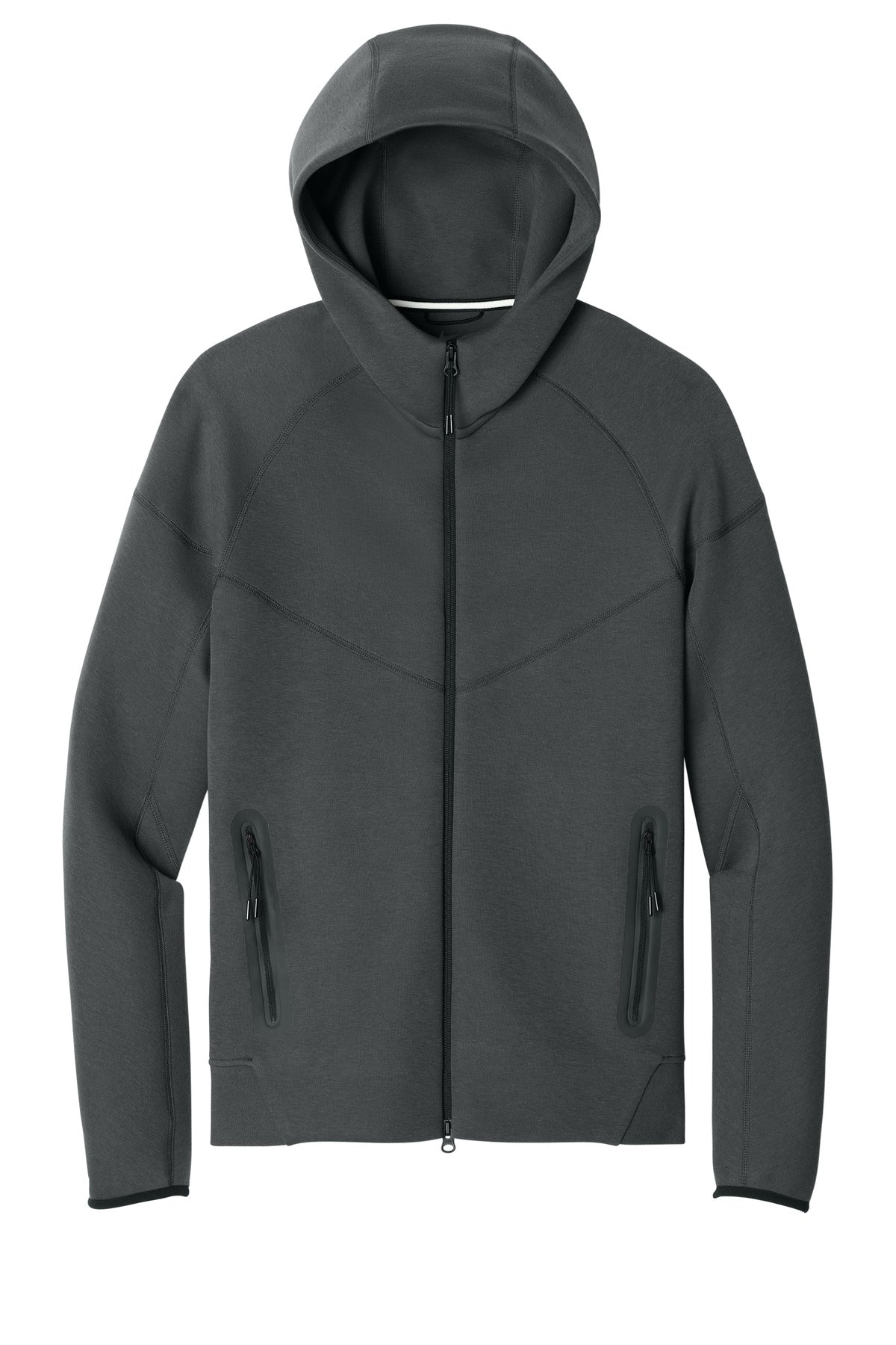 Front View of AnthrctHt Nike Tech Fleece Full-Zip Hoodie NKFQ4762