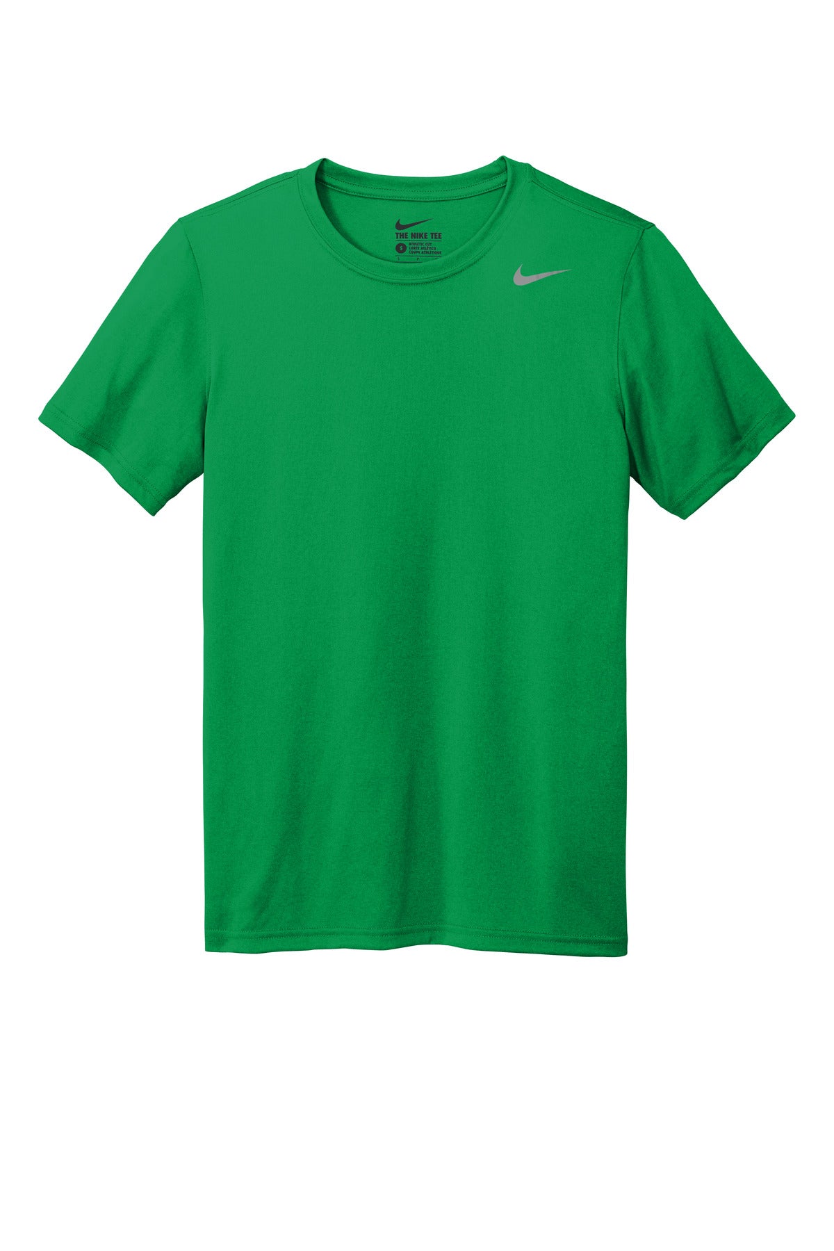 Front View of AppleGreen Nike Team rLegend Tee DV7299
