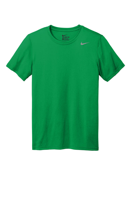 Front View of AppleGreen Nike Team rLegend Tee DV7299