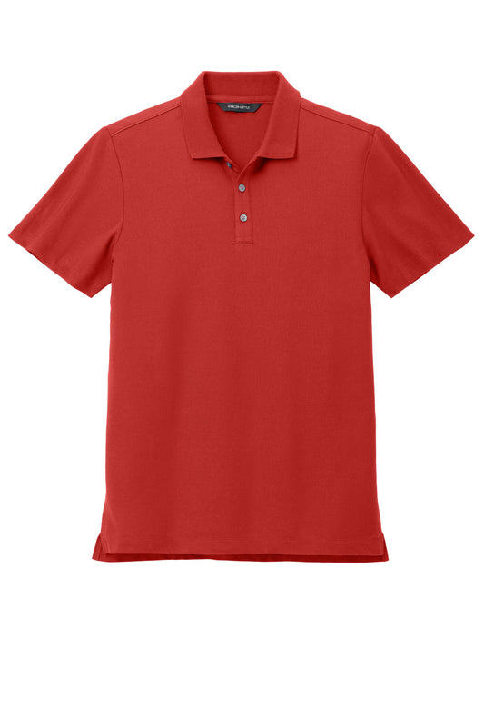 Front View of AppleRed Mercer+Mettle Stretch Pique Polo MM1004