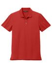Front View of AppleRed Mercer+Mettle Stretch Pique Polo MM1004