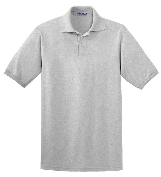Front View of Ash Jerzees Dri-Power Sport Shirt. 437M