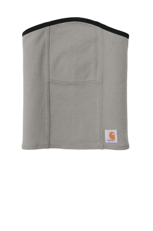 Front View of Asphalt Carhartt Cotton Blend Filter Pocket Gaiter CT105086