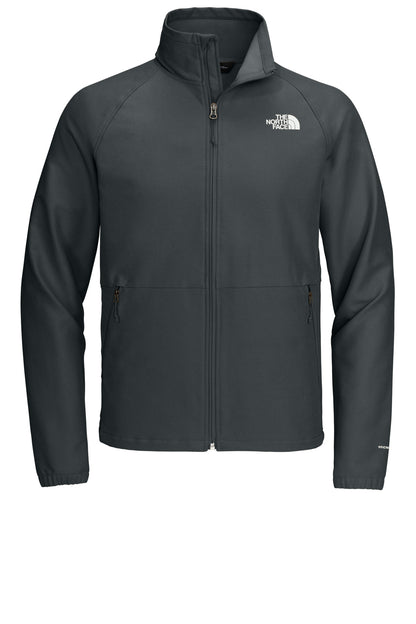 Front View of AsphGyDkH The North Face Barr Lake Soft Shell Jacket NF0A8BUD