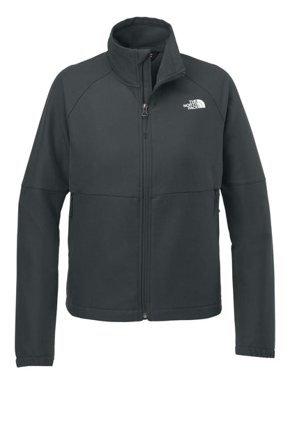 Front View of AsphGyDkH The North Face Women's Barr Lake Soft Shell Jacket NF0A8C5C