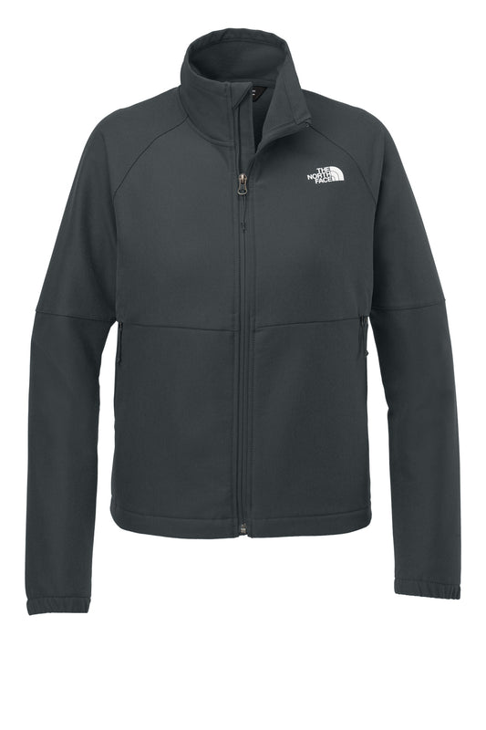Front View of AsphGyDkH The North Face Women's Barr Lake Soft Shell Jacket NF0A8C5C