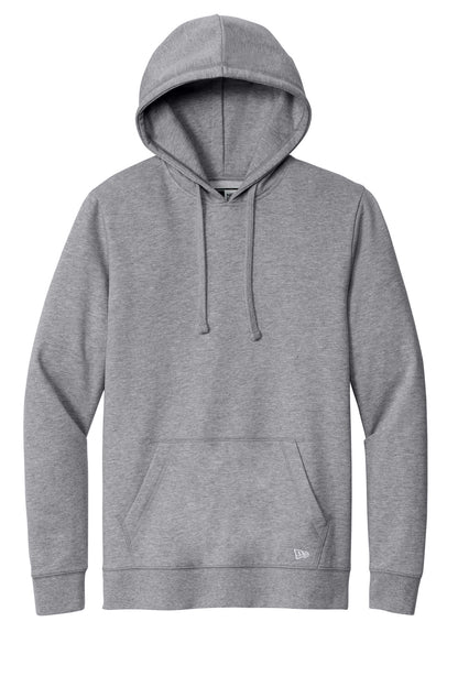 Front View of AthlHthr New Era Comeback Fleece Pullover Hoodie NEA550