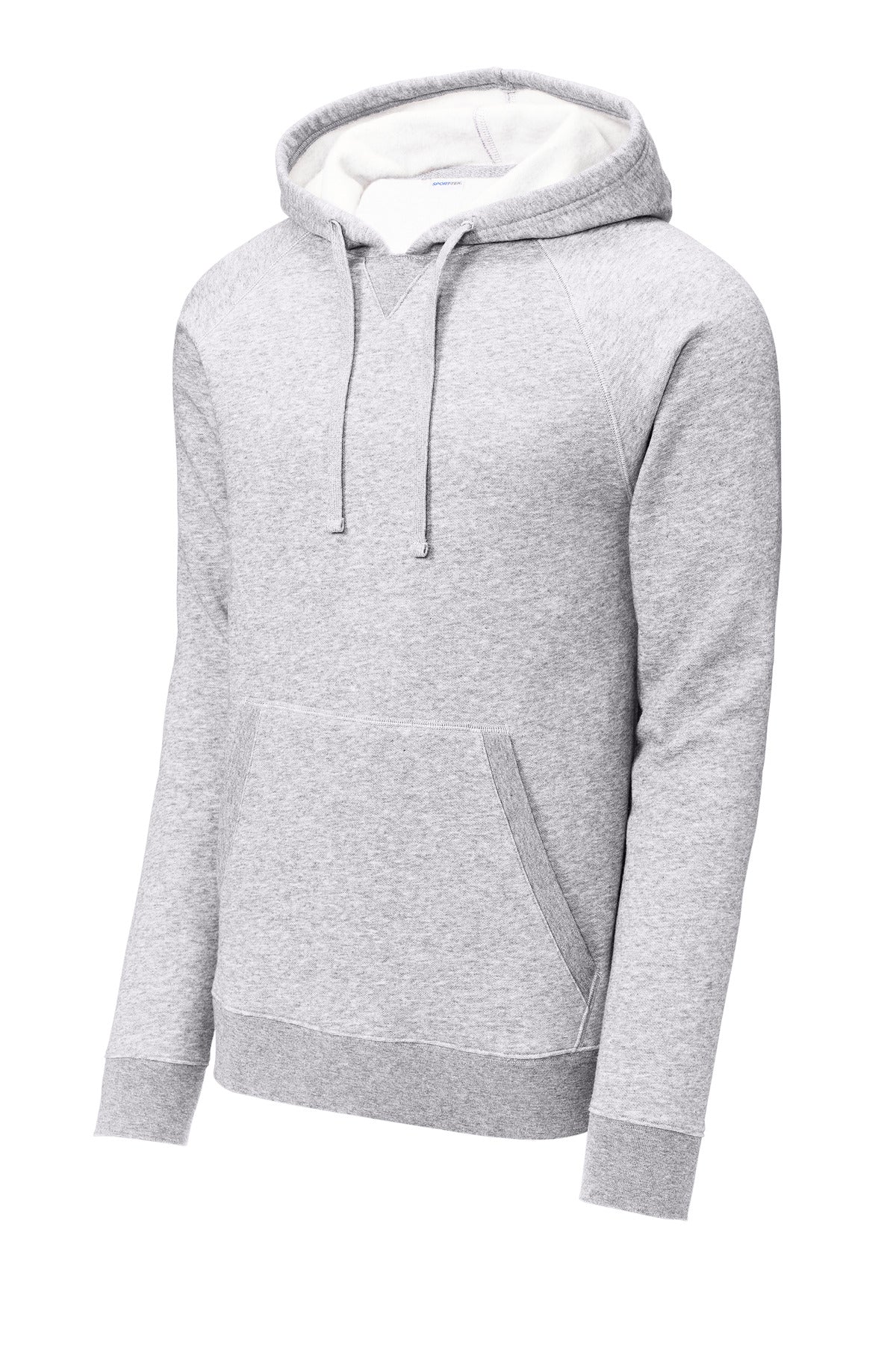 Front View of AthlHthr Sport-Tek Drive Fleece Pullover Hoodie STF200