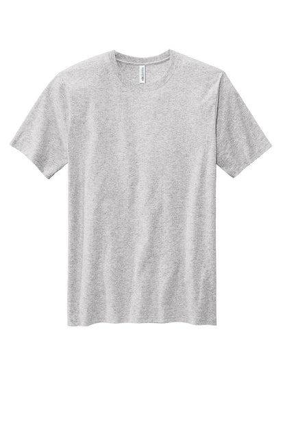 Front View of AthlHthr Volunteer Knitwear All-American Tee VL100