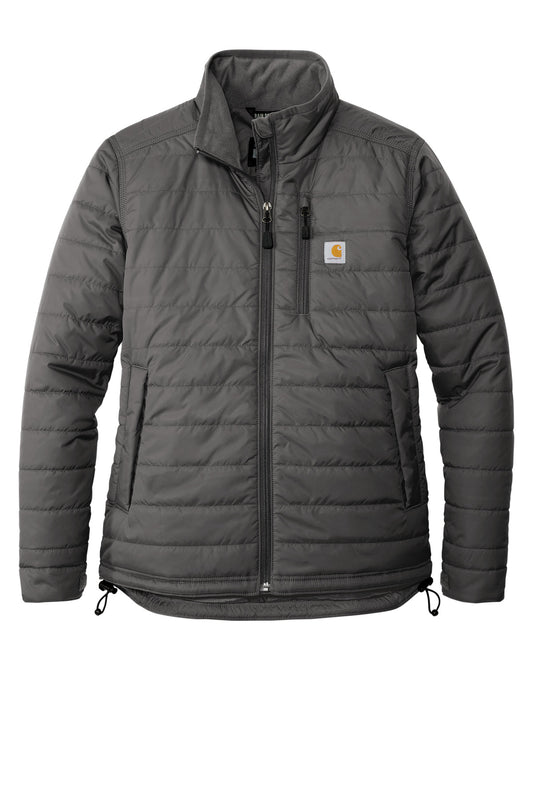 Front View of Black Carhartt Women's Gilliam Jacket CT104314