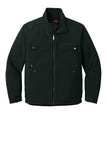Front View of Black CornerStone Insulated Workwear Soft Shell CSJ75