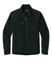 Front View of Black CornerStone Workwear Soft Shell CSJ70