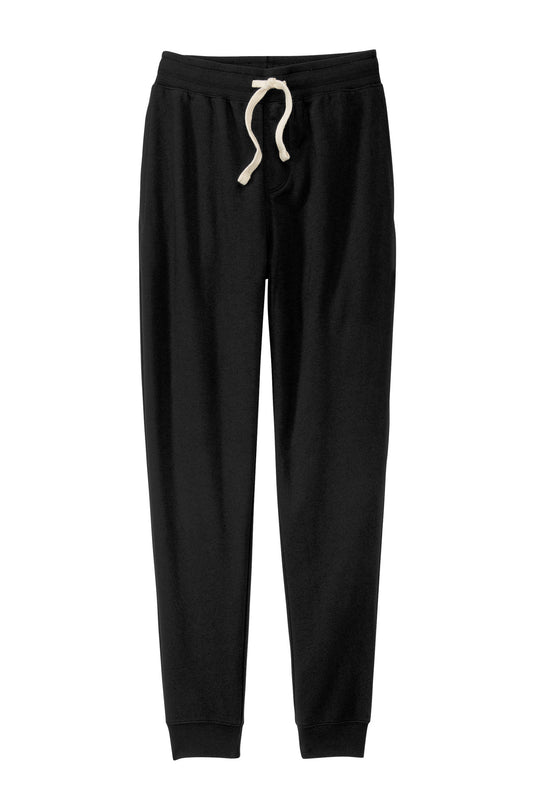 Front View of Black District Re-Fleece Jogger DT8107