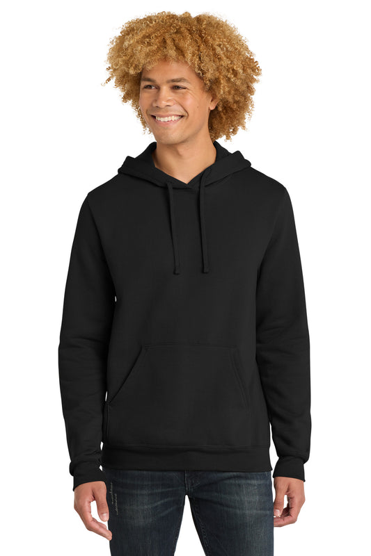 Front View of Black District The Concert Fleece Hoodie. DT810
